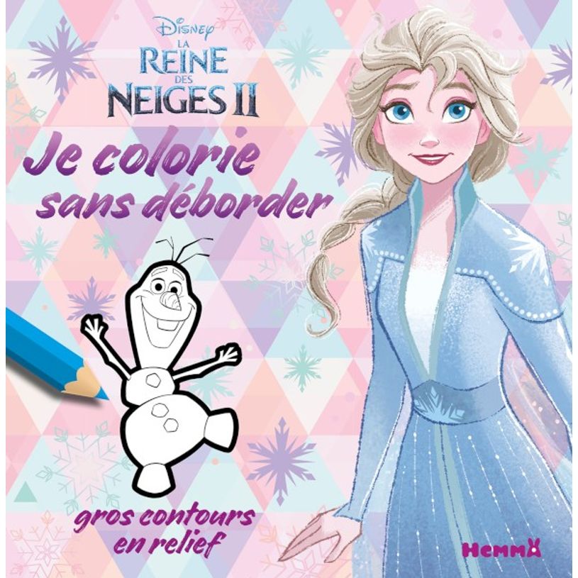 9782508050206-Disney La Reine des Neiges 2 - Je colorie sans déborder (Elsa et Olaf)-P_405117237_1-0