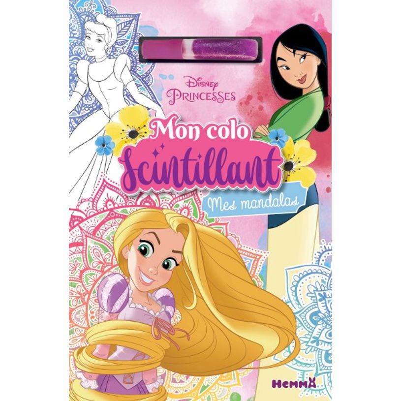 9782508051227-Disney Princesses - Mon colo scintillant - Mes mandalas-P_405117247_1-0