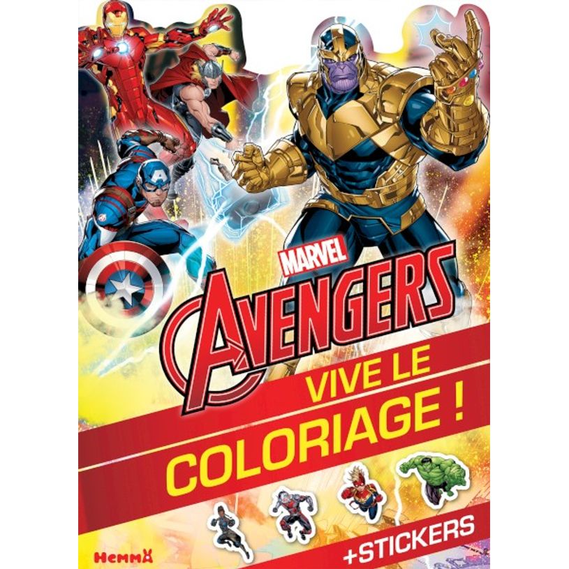 9782508048241-Marvel Avengers - Vive le coloriage ! (Thanos et Avengers)-P_405117259_1-0