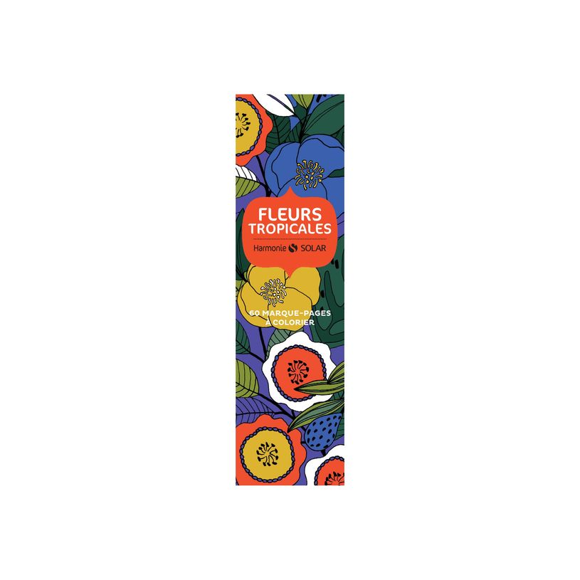 9782263176067-60 Marque-pages à colorier - Fleurs tropicales-P_405117336_2-1