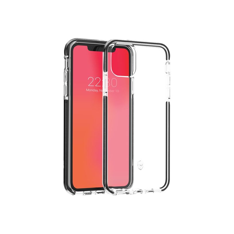 3571211421597-Force Case Life - coque de protection pour Iphone 11 - transparent contour noir-P_405117365_3-2