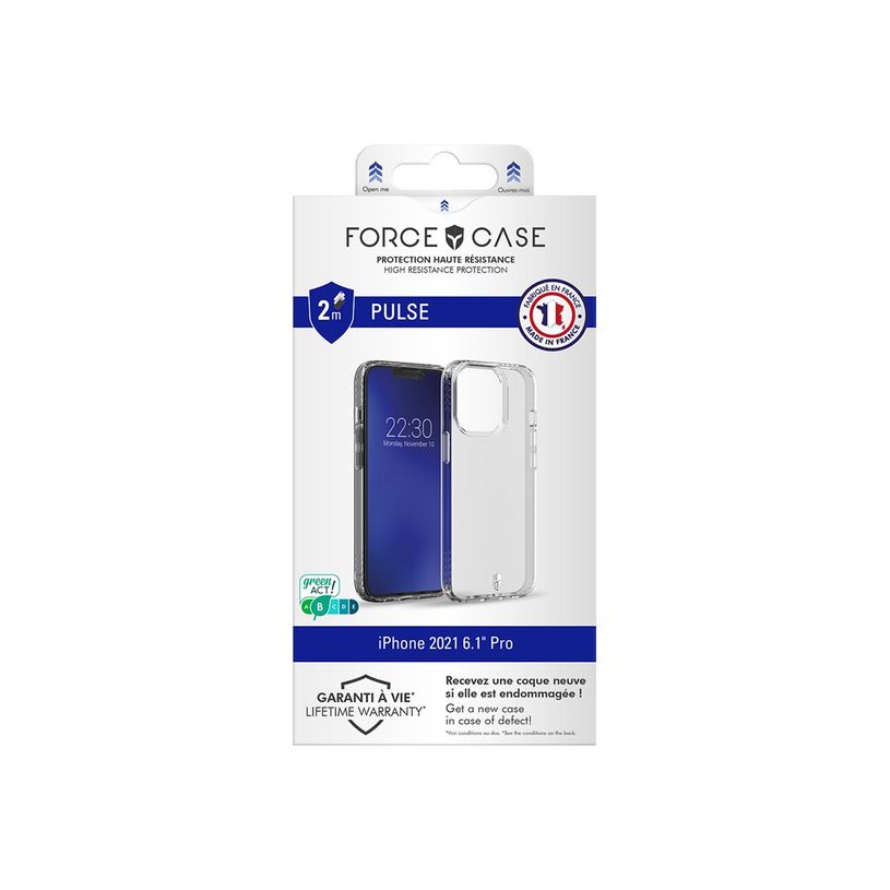 3571211465409-Force Case Pulse - coque de protection pour Iphone 13 Pro - transparent-P_405117370_5-4
