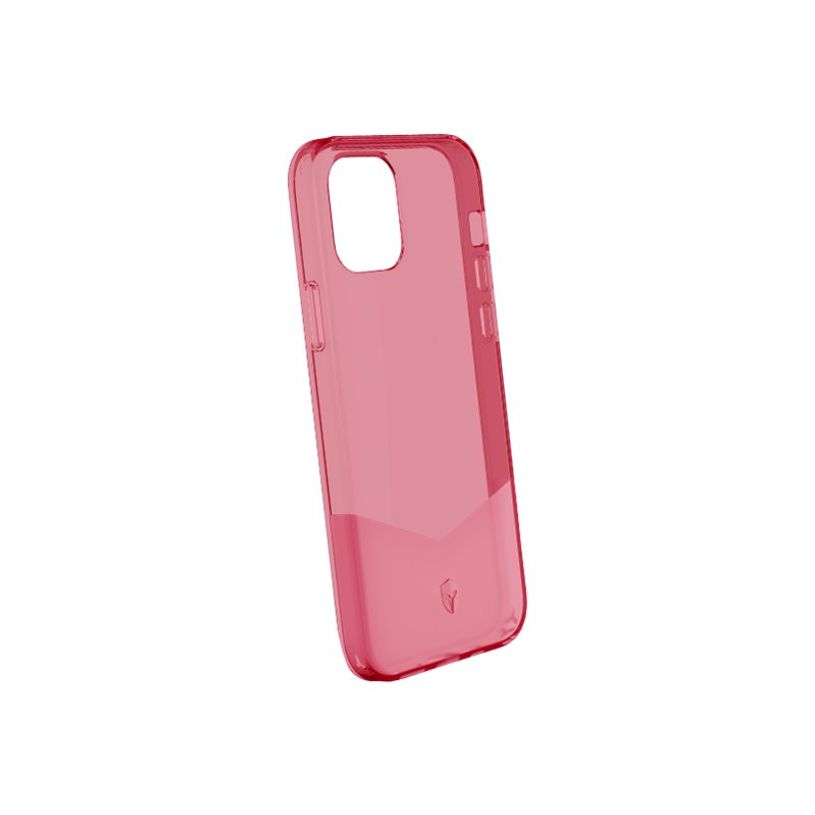 3571211443353-Force Case Pure - coque de protection pour Iphone 12/12 Pro - transparent rouge-P_405117377_1-0