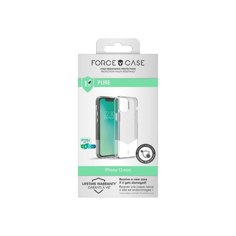 3571211461920-Force Case Pure - coque de protection pour Iphone 13 Mini - transparent-P_405117382_5-4