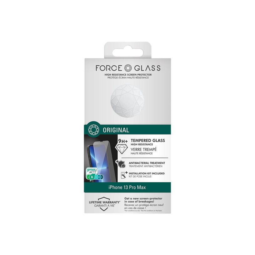 3571211462798-Force Glass Original - protection d'écran - verre trempé pour iPhone 13 ProMax - transpa-P_405117406_1-1