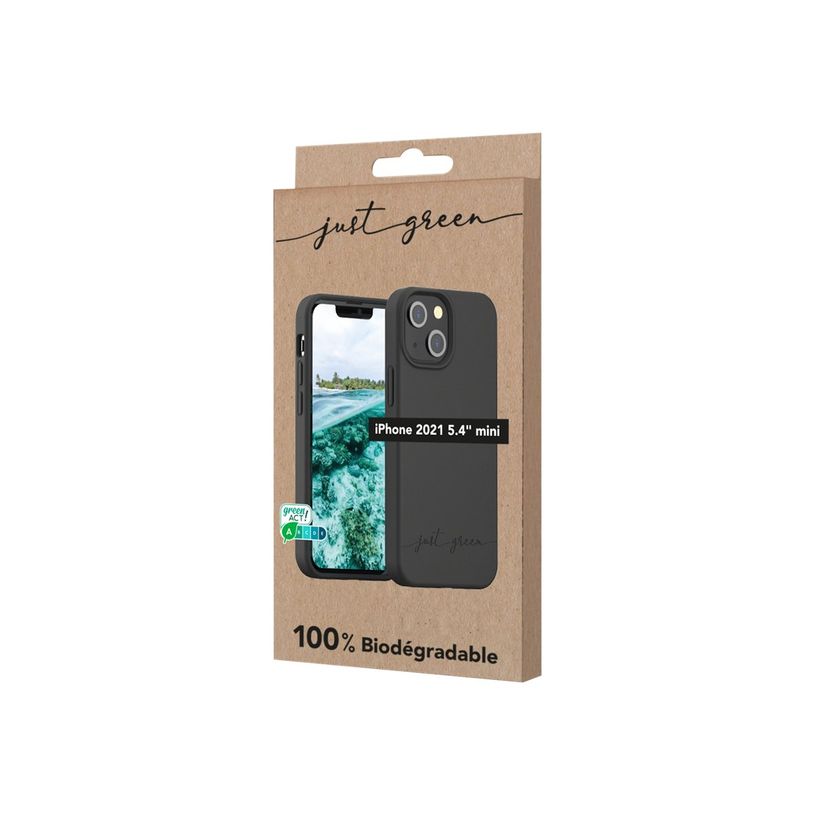 3571211463801-Just Green - coque de protection pour Iphone 13 Mini - noir-P_405117423_3-1
