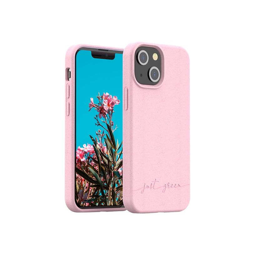 3571211463832-Just Green - coque de protection pour Iphone 13 Mini - rose-P_405117425_1-0