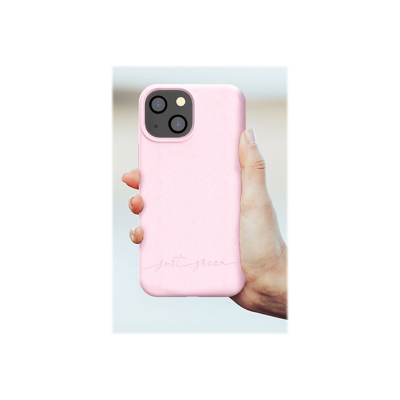 3571211463832-Just Green - coque de protection pour Iphone 13 Mini - rose-P_405117425_3-2