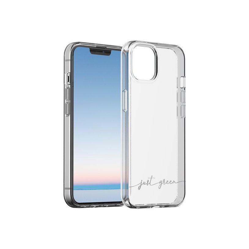 3571211463887-Just Green - coque de protection pour Iphone 13 - transparent-P_405117430_1-0