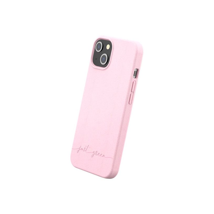 3571211463924-Just Green - coque de protection pour Iphone 13 - rose-P_405117433_2-1