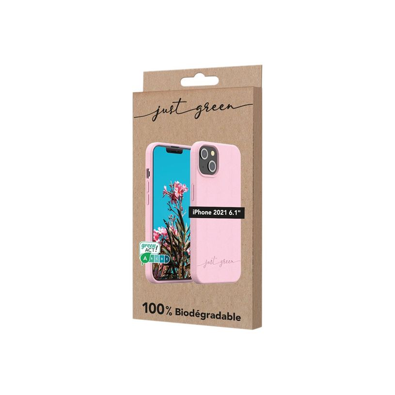 3571211463924-Just Green - coque de protection pour Iphone 13 - rose-P_405117433_5-4