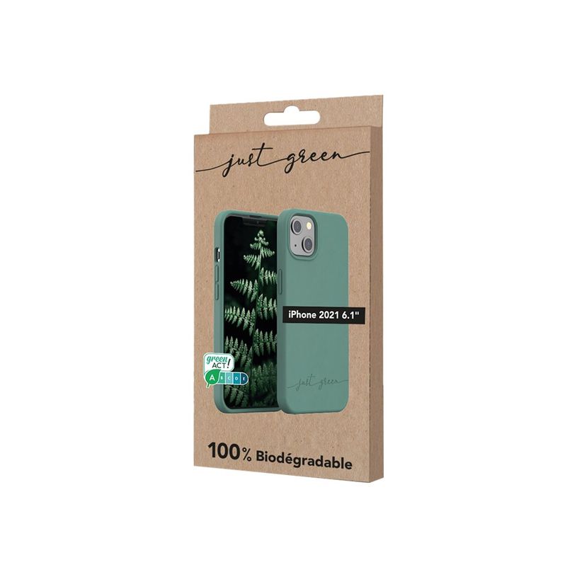 3571211463900-Just Green - coque de protection pour Iphone 13 - vert-P_405117435_3-2