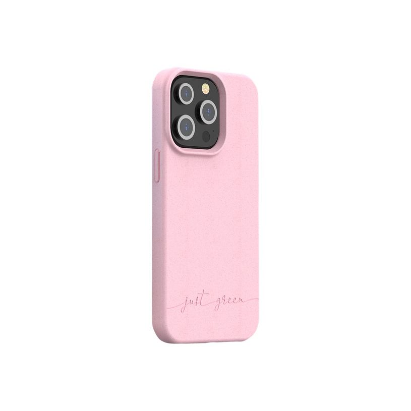 3571211464471-Just Green - coque de protection pour Iphone 13 Pro - rose-P_405117439_1-0