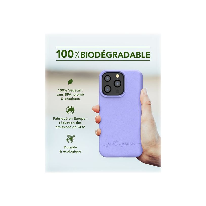 3571211464464-Just Green - coque de protection pour Iphone 13 Pro - lavande-P_405117440_2-2