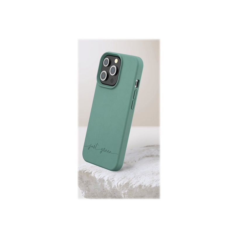 3571211464457-Just Green - coque de protection pour Iphone 13 Pro - vert-P_405117441_1-1