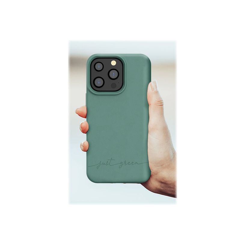3571211464457-Just Green - coque de protection pour Iphone 13 Pro - vert-P_405117441_2-2