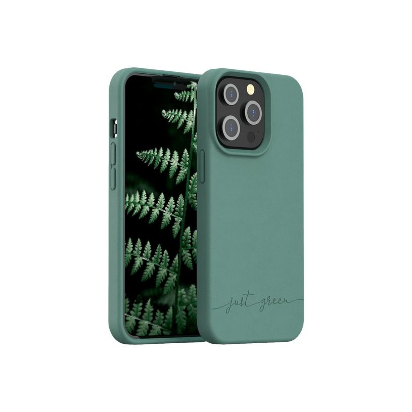3571211464457-Just Green - coque de protection pour Iphone 13 Pro - vert-P_405117441_4-0