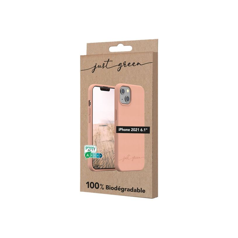 3571211463948-Just Green - coque de protection pour Iphone 13 - corail-P_405117445_5-4