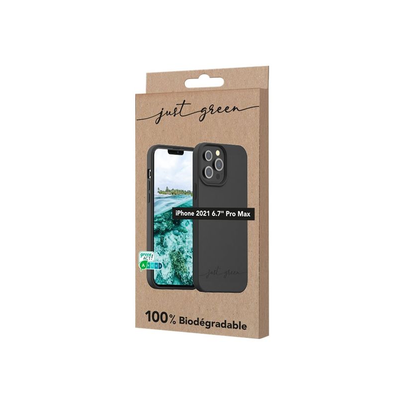 3571211463764-Just Green - coque de protection pour Iphone 13 Pro Max - noir-P_405117447_5-4