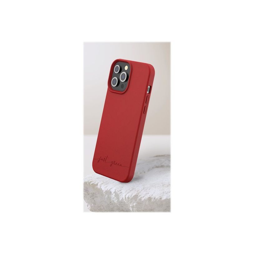 3571211463788-Just Green - coque de protection pour Iphone 13 Pro Max - rouge-P_405117448_1-1