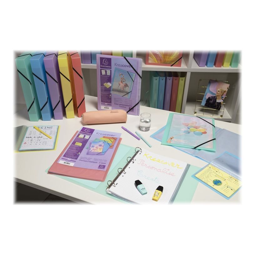 3130630512790-Exacompta Kreacover Pastel - Classeur 4 anneaux personnalisable - Dos 20 mm - A4 - pour 140 feuilles - dispo-P_405117484_16-15