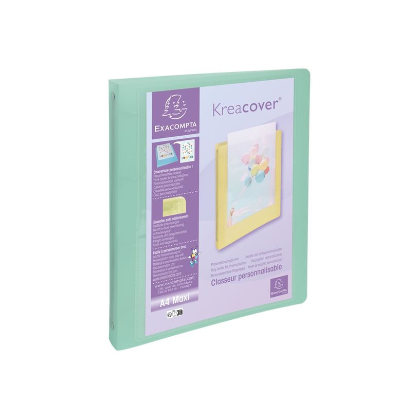 3130630517795-Exacompta Kréacover Pastel - Classeur à anneaux personnalisable - Dos 40 mm - A4 - pour 275 feuilles - dispon-P_405117485_10-9