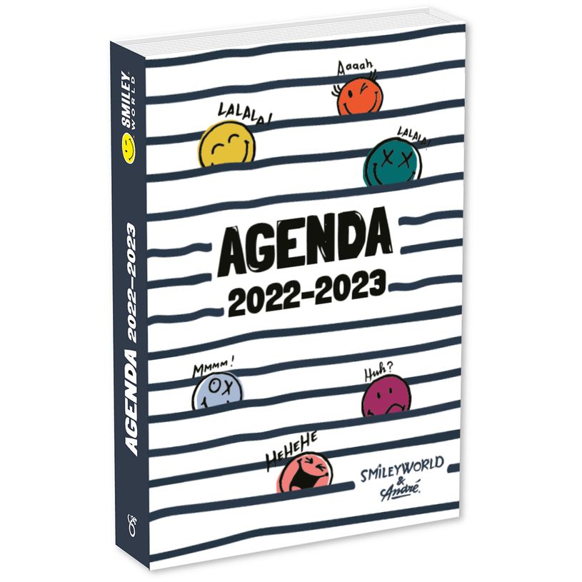 9782821215221-Agenda Smiley spécial 50ème anniversaire - 1 jour par page - Interforum-P_405117557_1-0