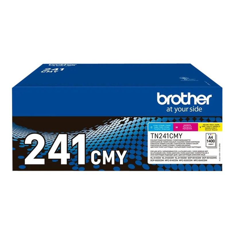 4977766812832-Brother TN241 - Pack de 3 - cyan, magenta, jaune - cartouche laser d'origine-P_405117609_4-5
