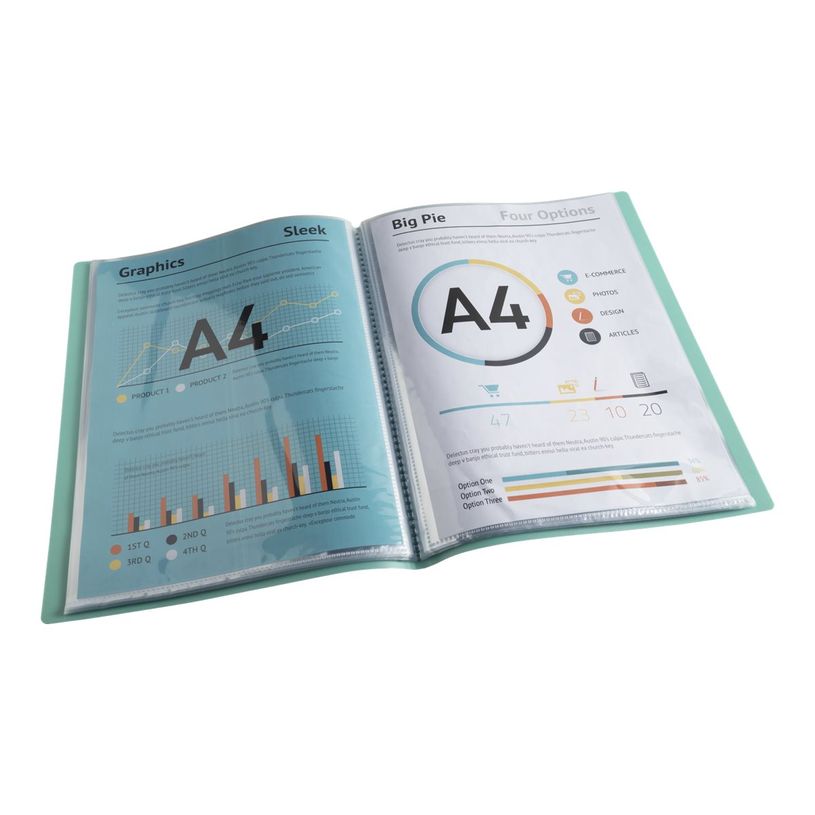 3130630887508-Exacompta MAÏA - Porte vues recyclé - 100 vues - A4 - disponible dans différentes coul-P_405117636_10-9