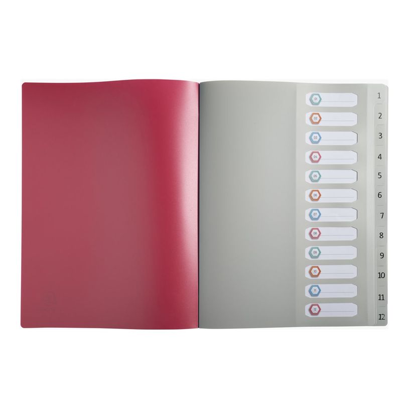 3130630583103-Exacompta MAÏA - Trieur 12 positions - disponible dans différentes couleurs-P_405117638_1-2
