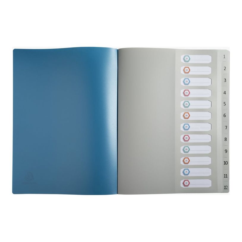 3130630583103-Exacompta MAÏA - Trieur 12 positions - disponible dans différentes couleurs-P_405117638_4-5
