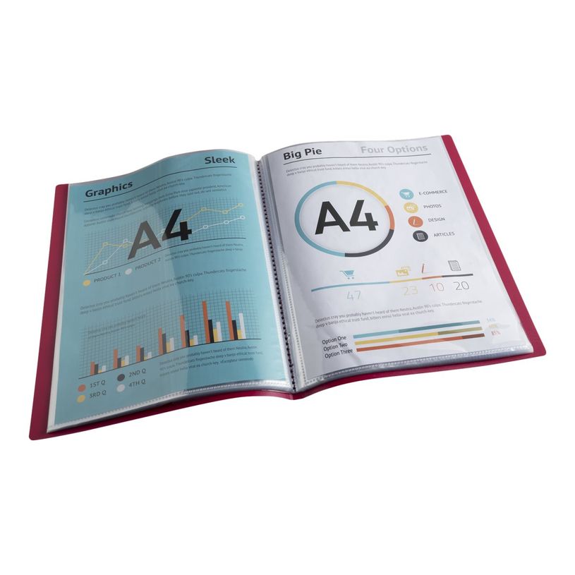 3130630887201-Exacompta MAÏA - Porte vues recyclé - 40 vues - A4 - disponible dans différentes coul-P_405117650_14-13