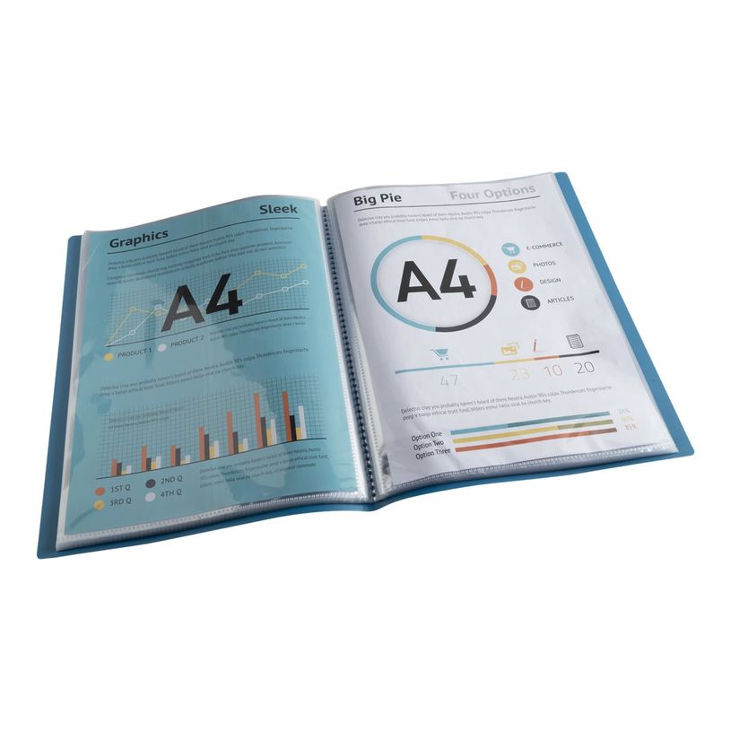 3130630887409-Exacompta MAÏA - Porte vues recyclé - 80 vues - A4 - disponible dans différentes coule-P_405117651_10-9