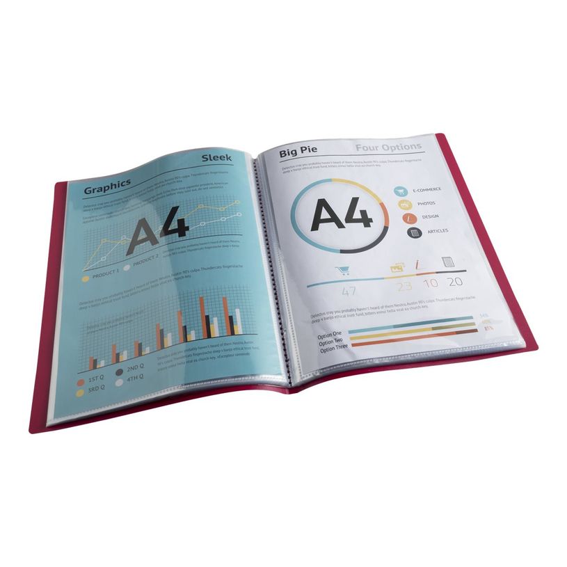 3130630887409-Exacompta MAÏA - Porte vues recyclé - 80 vues - A4 - disponible dans différentes coul-P_405117651_13-12