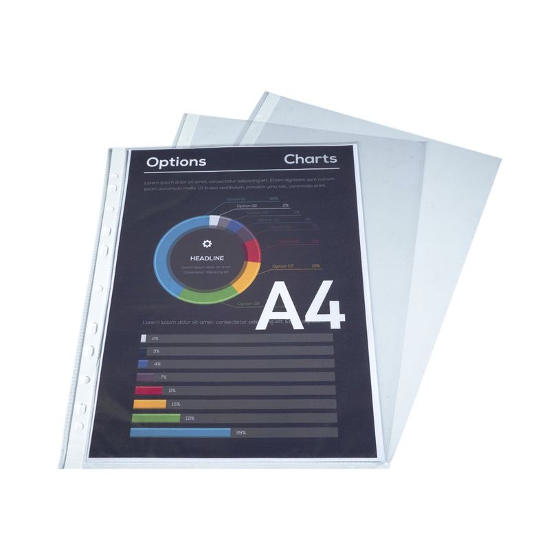 3130631050000-Exacompta - 100 Pochettes perforées - A4 - lisse 6/100-P_405117673_5-4