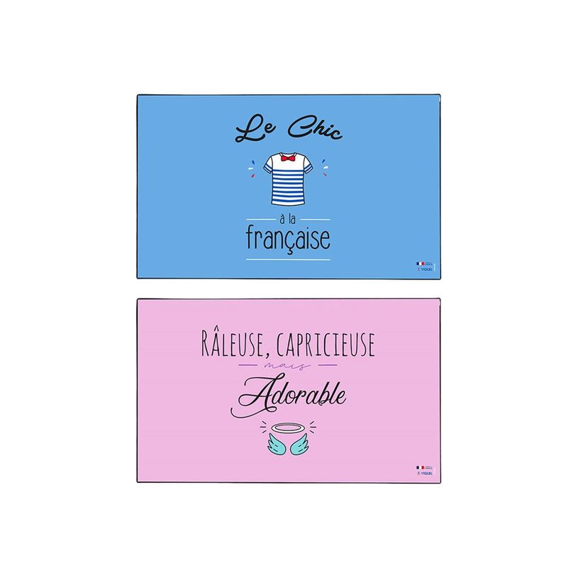 3135251382623-Viquel sous-main - 59.5 x 36.2 cm - polychlorure de vinyle (PVC) - bleu, rose-P_405117690_1-0