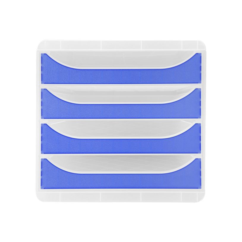 9002493424951-Exacompta Chromaline BigBox - Module de classement 4 tiroirs - bleu roi transparent-P_405118132_1-0