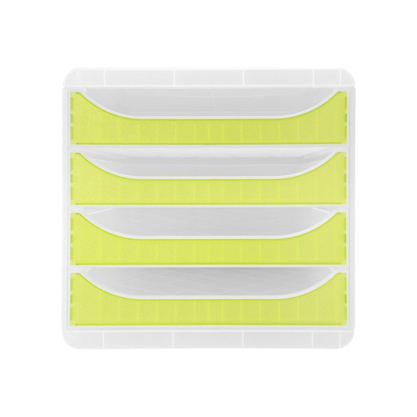 9002493424975-Exacompta Chromaline BigBox - Module de classement 4 tiroirs - vert transparent-P_405118134_1-0