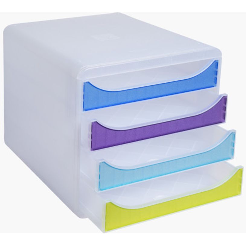 9002493424982-Exacompta Chromaline BigBox - Module de classement 4 tiroirs - arlequin-P_405118135_4-3