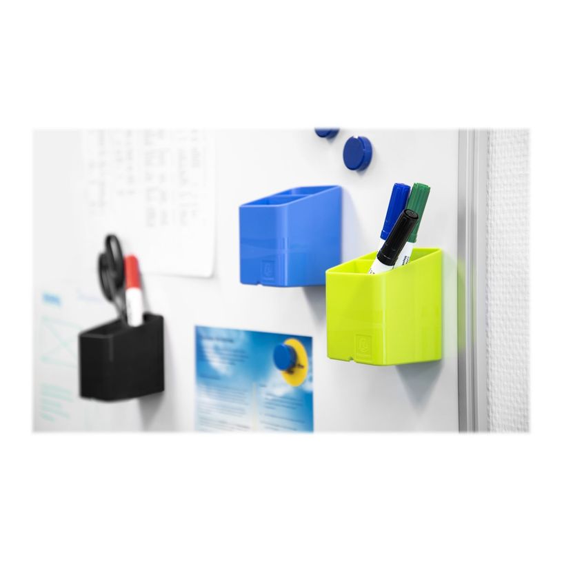 9002493195172-Exacompta Pen Cube Iderama - Pot à crayons magnétique - vert anis-P_405118139_4-3