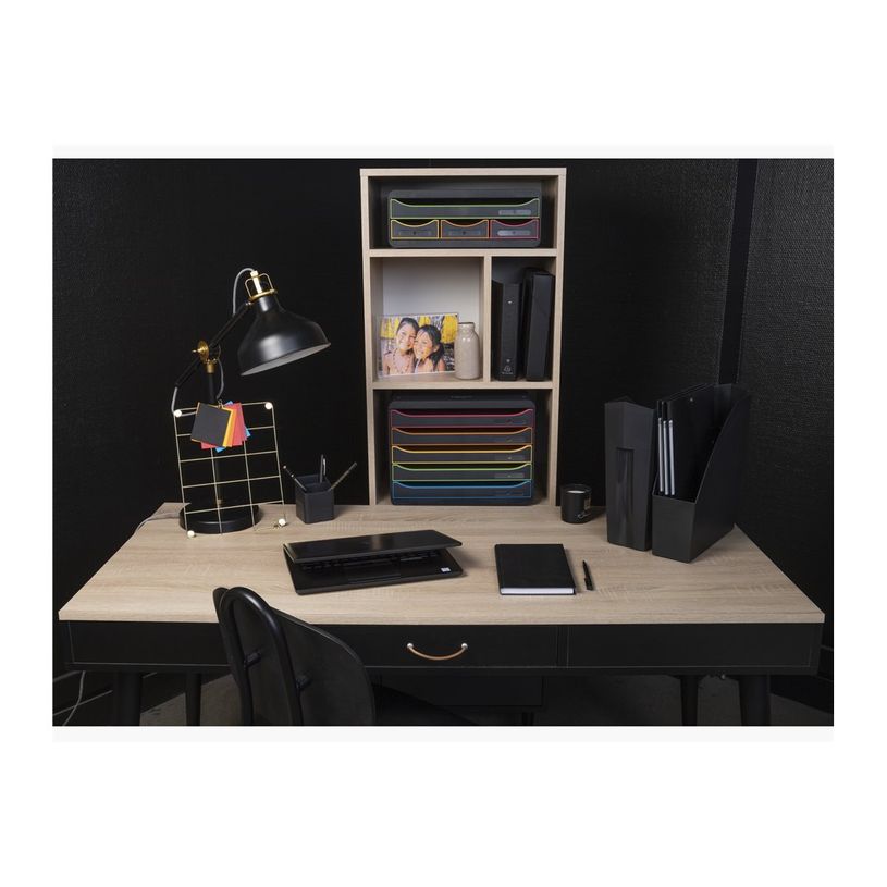 9002493430174-Exacompta Toolbox - Module de classement 4 tiroirs - noir/arlequin-P_405118145_5-1