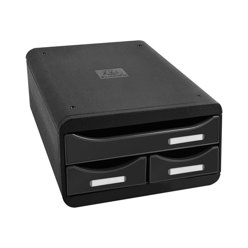 9002493424906-Exacompta Glossy - Module de classement 3 tiroirs - noir-P_405118148_1-0