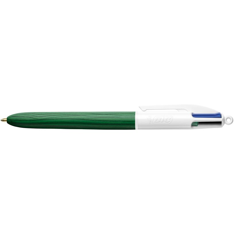3086123694064-BIC 4 Couleurs Bois - Stylo à bille 4 couleurs effet bois - disponible dans différente-P_405118168_18-17
