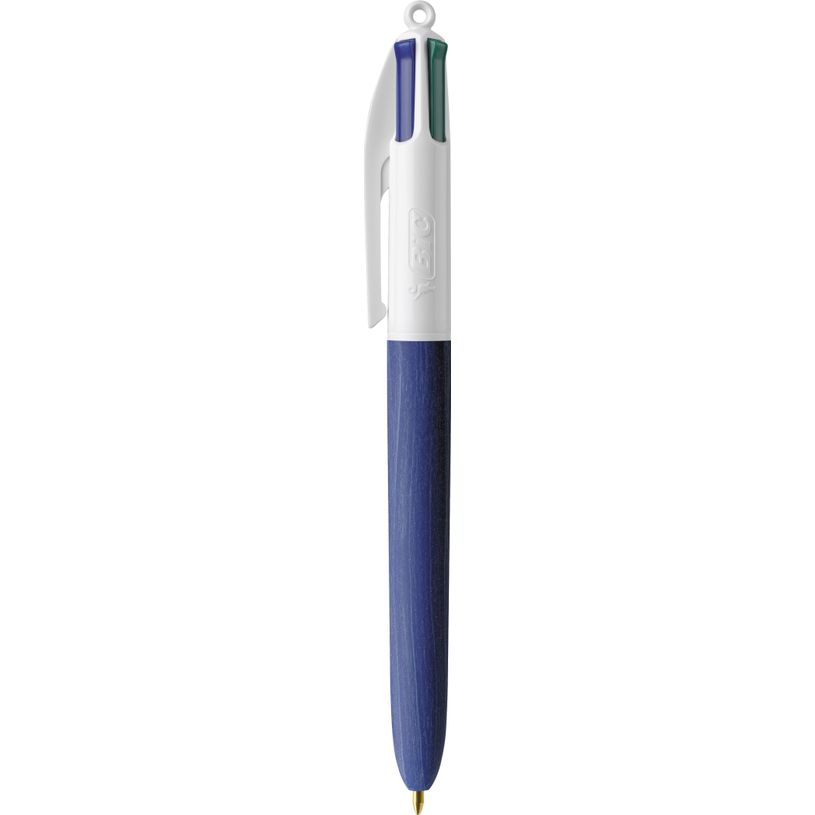 3086123694064-BIC 4 Couleurs Bois - Stylo à bille 4 couleurs effet bois - disponible dans différentes -P_405118168_5-4