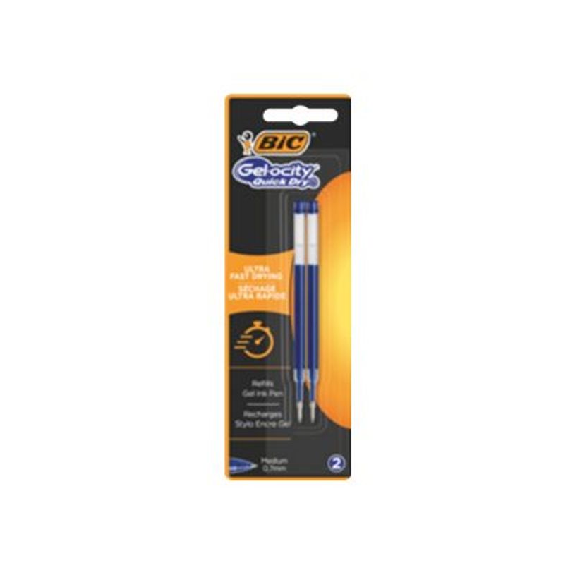 3086123543546-BIC Gelocity QuickDry - Pack de 2 recharges pour stylo gel - bleu-P_405118175_2-0