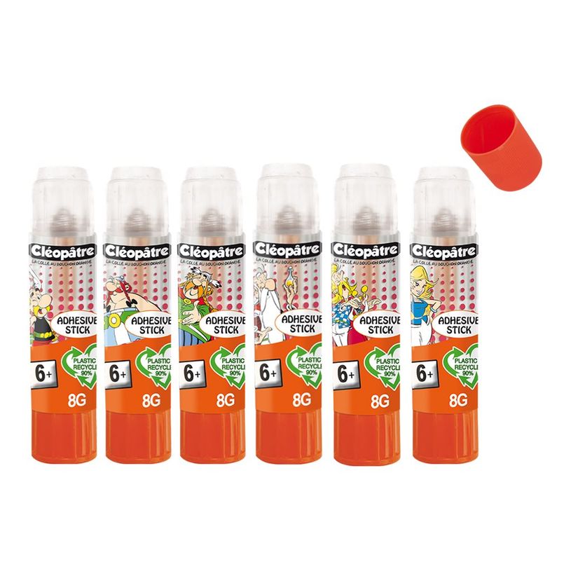 3134725014046-Cléopâtre Cléostick Astérix - 6 Bâtons de colle - 8 g - transparent-P_405118205_15-1
