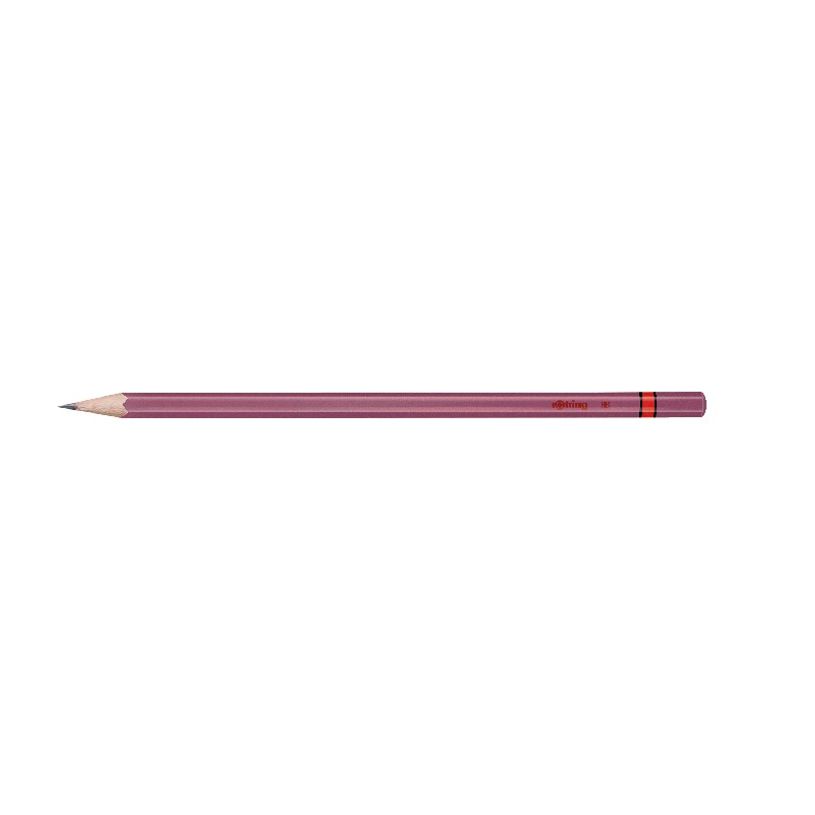 3026980900670-Rotring - Crayon à papier - HB - disponible dans différentes couleurs-P_405118209_5-3