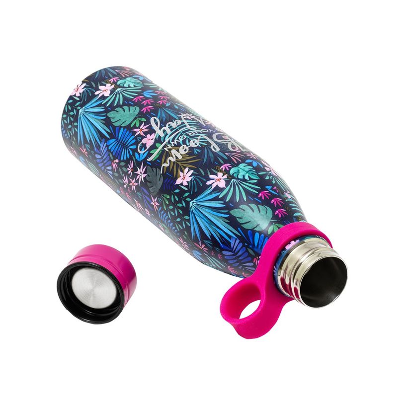 8054320563891-Legami Hot & Cold - Gourde bouteille thermique - 800 ml - fleurs-P_405118242_2-1