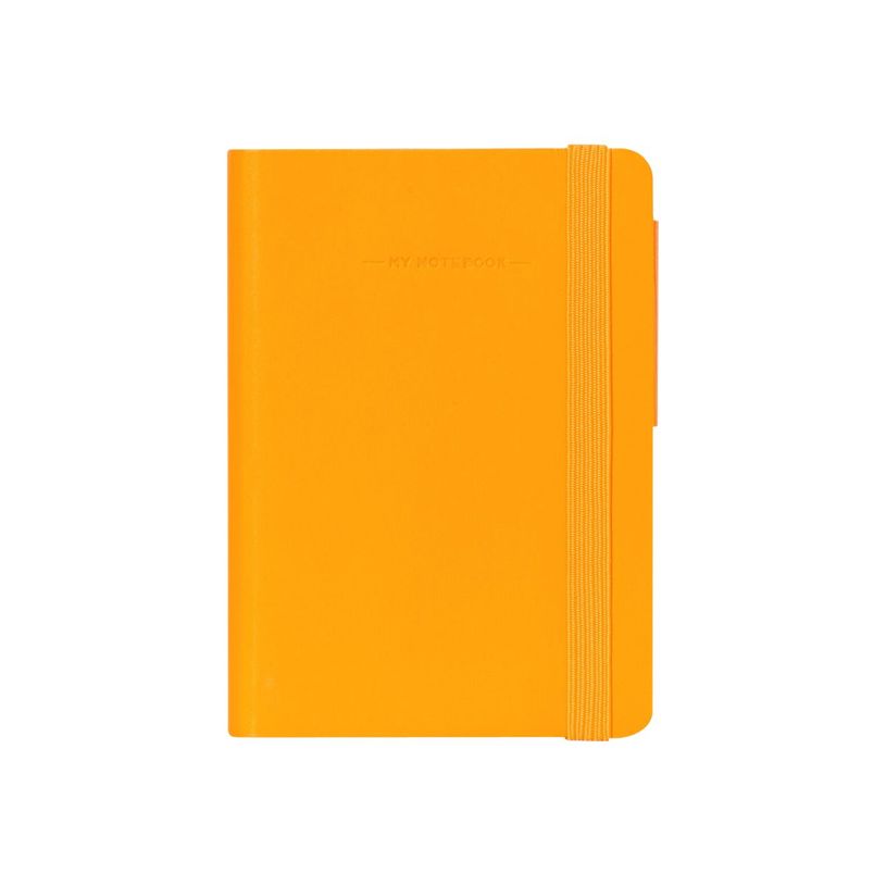 8054117627126-Legami My Notebook - Carnet de notes à élastique - 9,5 x 13,5 cm - ligné - mangue-P_405118295_7-0
