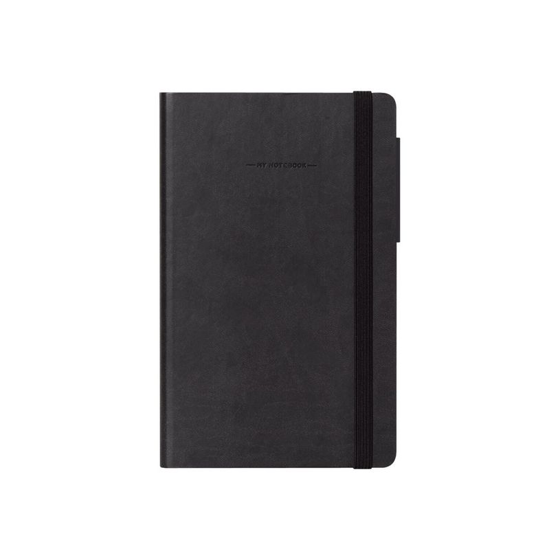 8054117627201-Legami My Notebook - Carnet de notes à élastique - 13 x 21 cm - ligné - noir-P_405118299_7-0